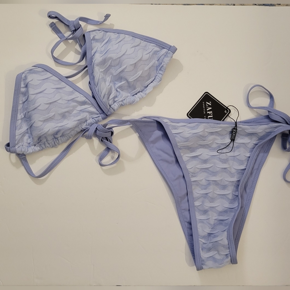 NEW With Tags triangle string halter bikini